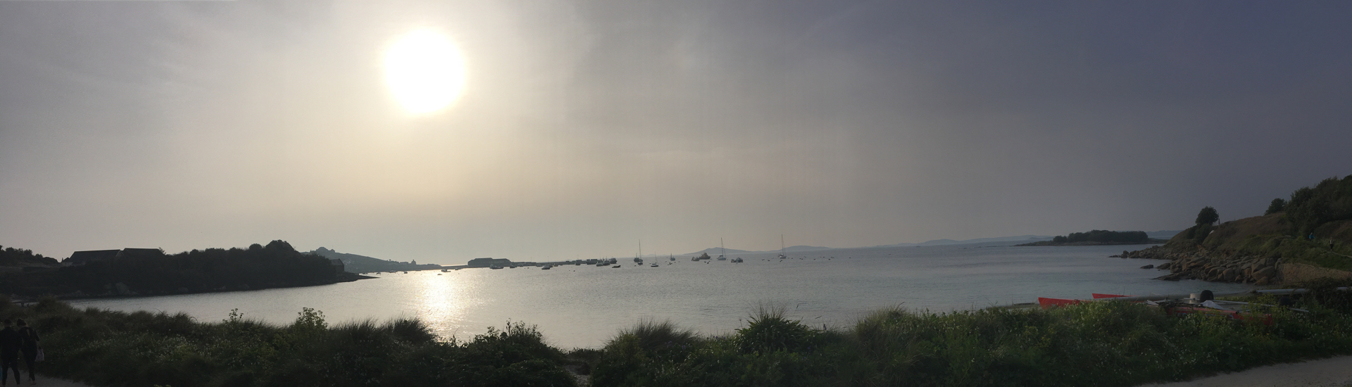 Accommodation on The Isles of Scilly - by night